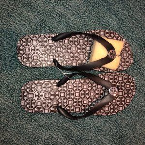 Size 10 Tory Burch Flip Flops